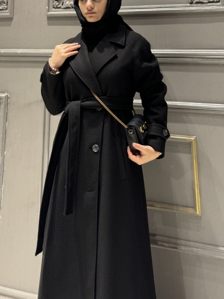 Hürrem Kaşe Kaban Siyah